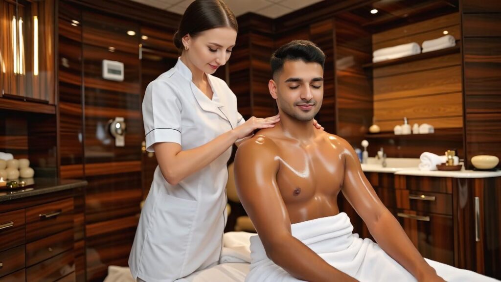 Oil massage center in Delhi
