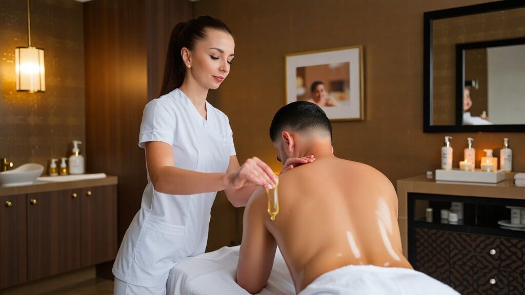 Oil massage centre in Delhi