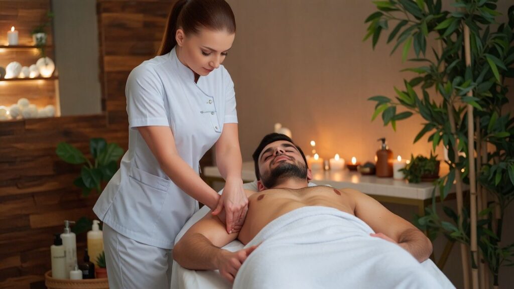 b2b massage spa