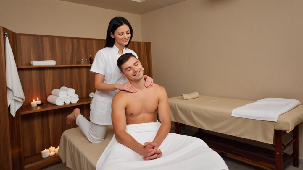 b2b massage spa near me