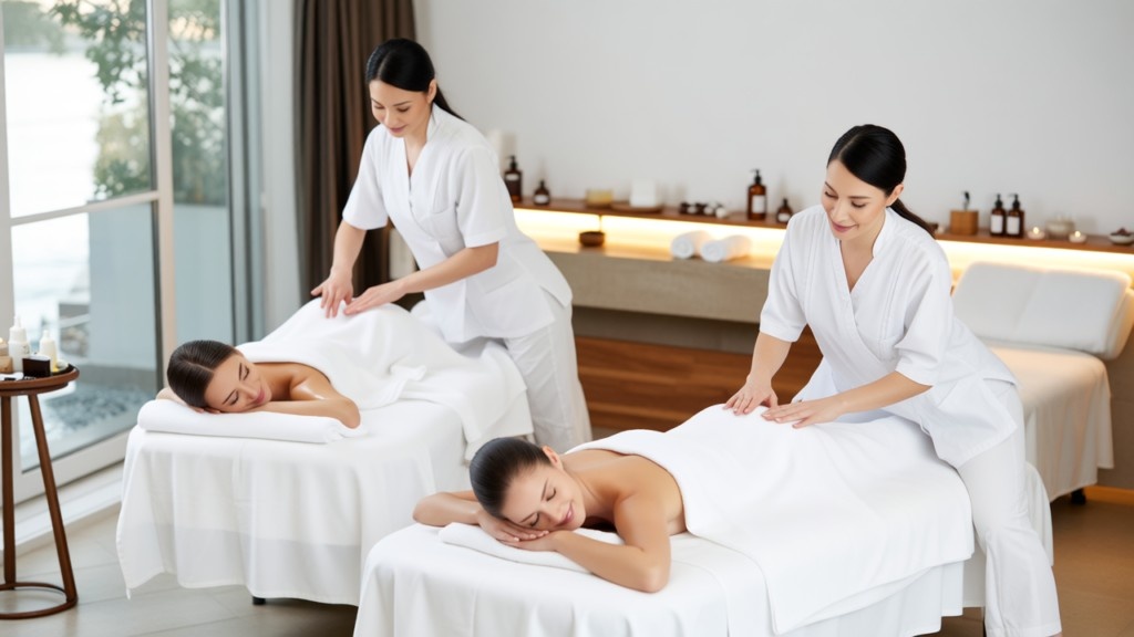 couple massage spa