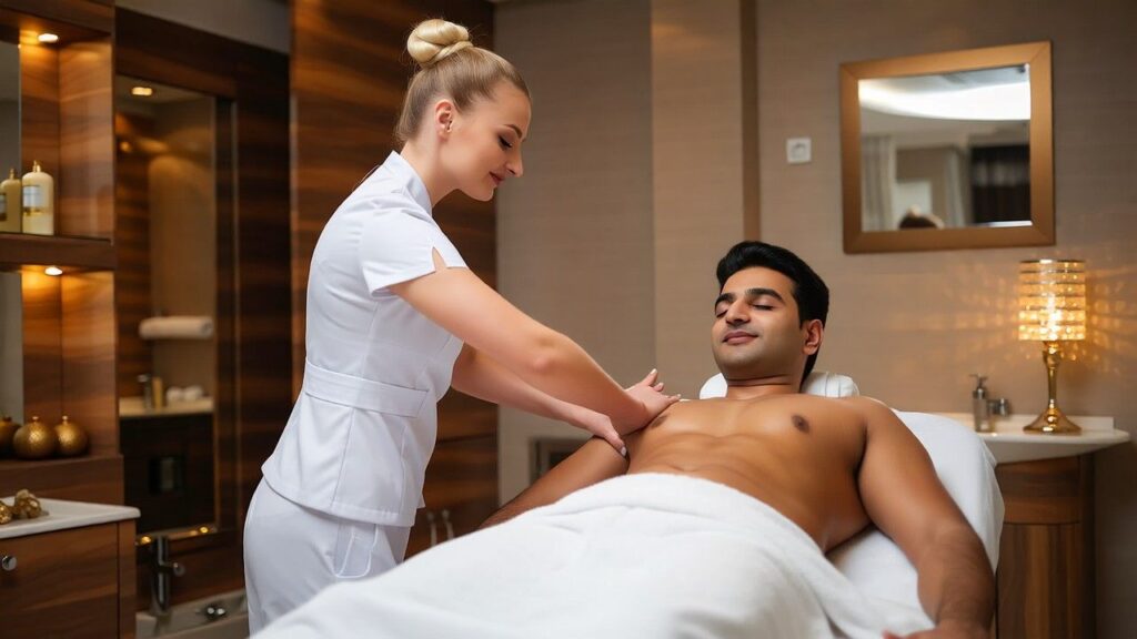 paharganj spa center