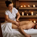 Russian massage parlour in Delhi