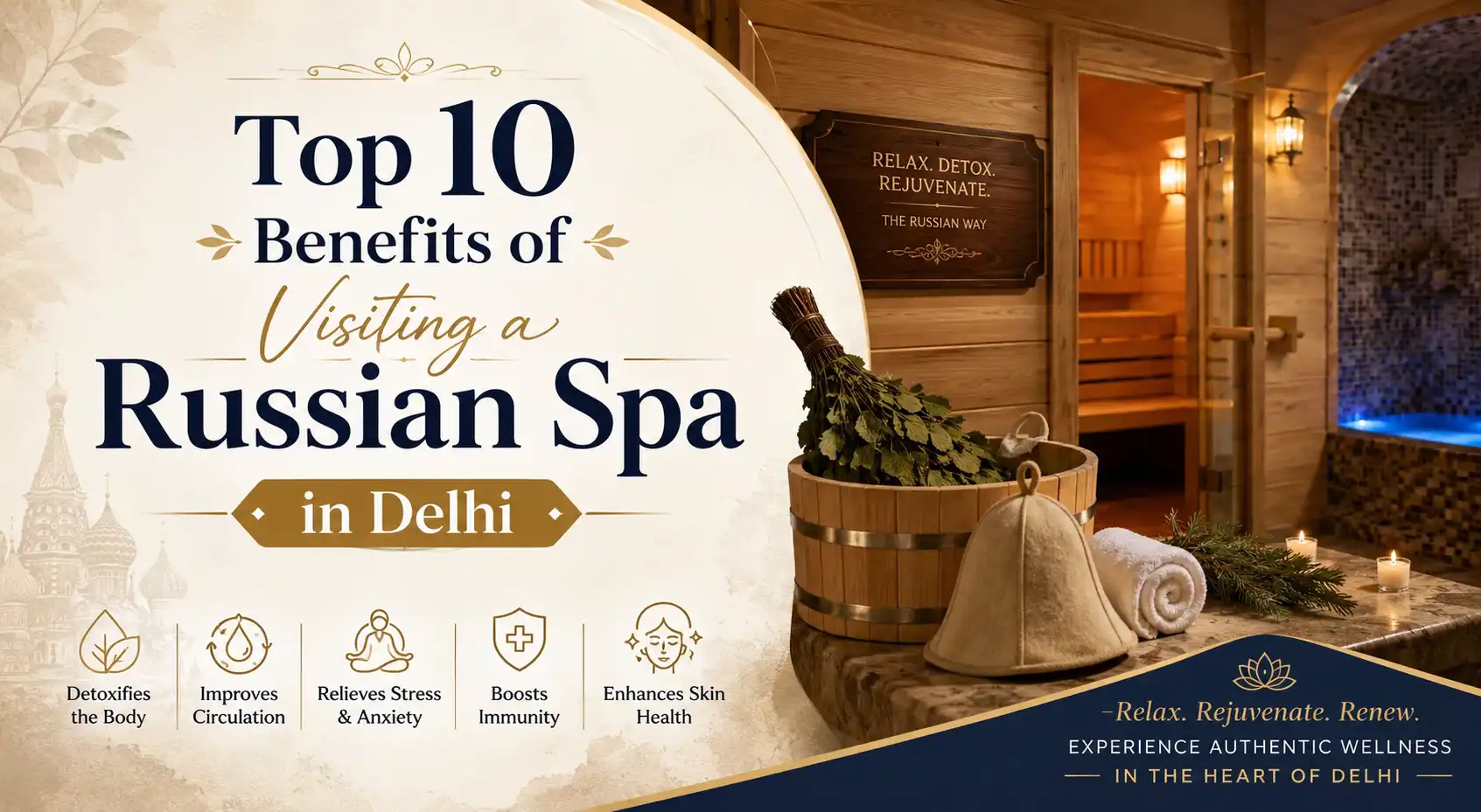 Top 10 Benefits of Visiting a Russian Spa in Delhi